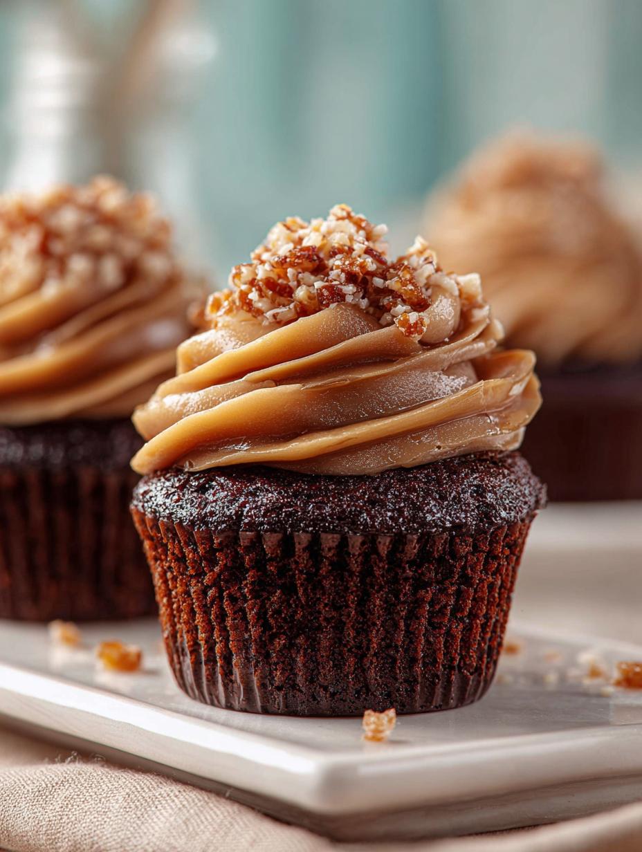 Indulgent German Chocolate Cupcakes Recipe to Satisfy - German Chocolate Cupcakes - main visual representation