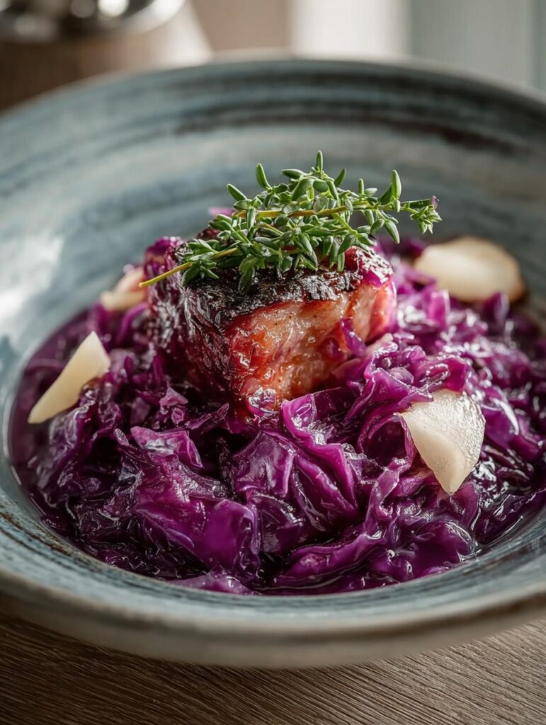 German Red Cabbage with
