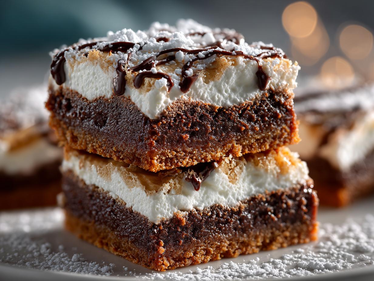 Gingerbread Cookie Bars