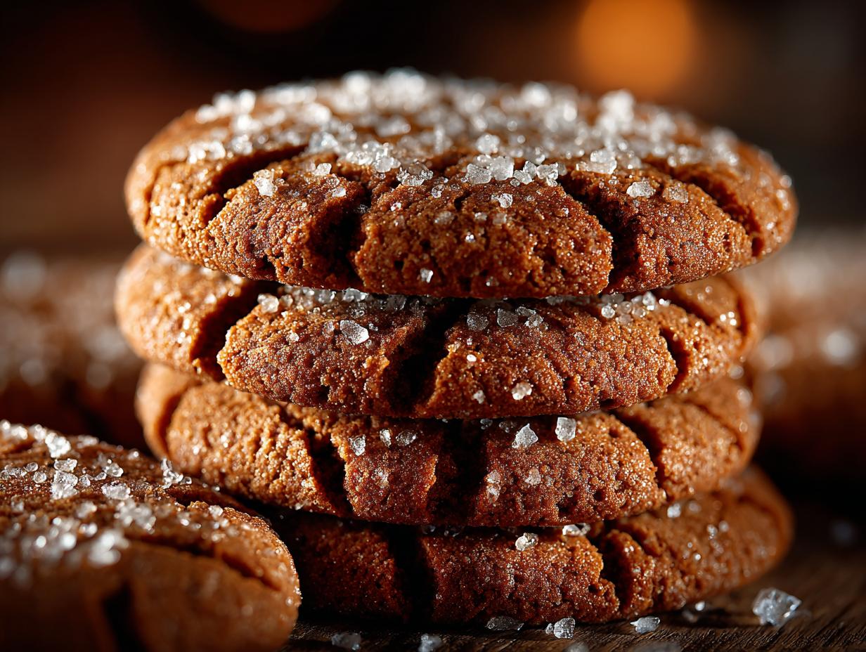 Gingerbread Crinkle Cookies: 7 Tips for Perfect Holiday Treats - Gingerbread Crinkle Cookies - additional detail