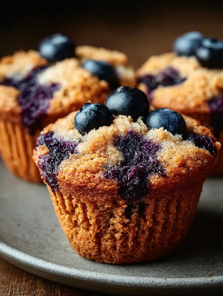 Gluten Free Blueberry Muffins That Are Delightfully Moist - Gluten Free Blueberry Muffins - additional detail