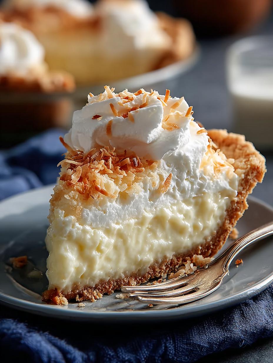 Grandmas Coconut Cream Pie
