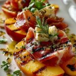 Grilled Apples with Prosciutto