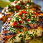 Grilled Salsa Verde Pepper