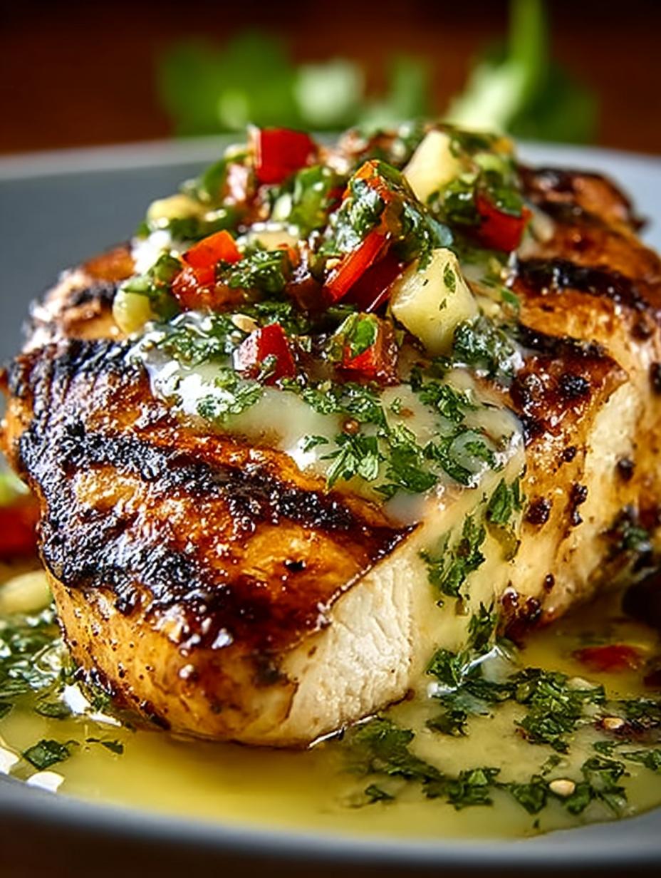 Grilled Salsa Verde Pepper Jack Chicken: A Flavorful Delight - Grilled Salsa Verde Pepper - additional detail