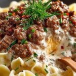 Ground Beef Stroganoff