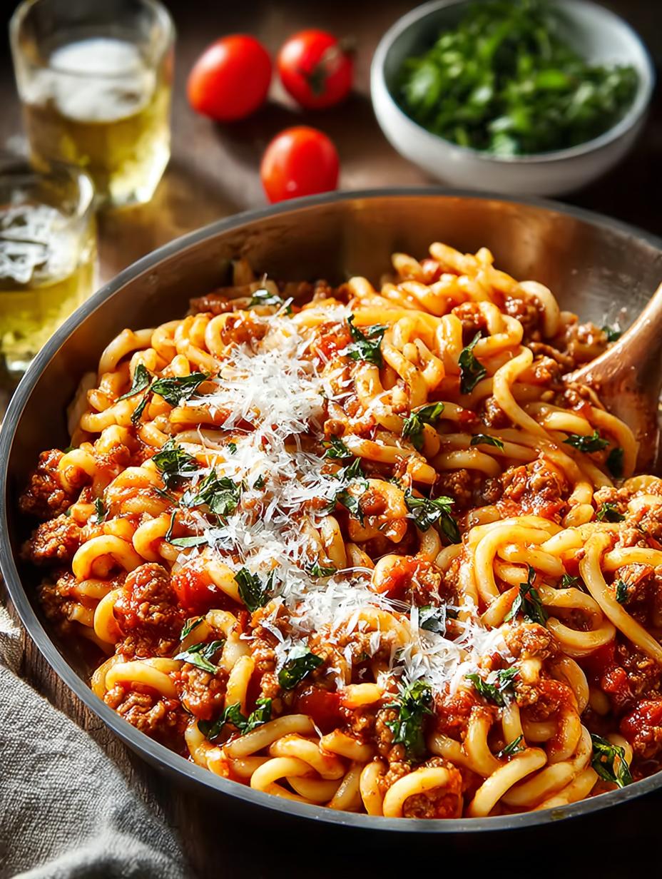 Ground Turkey Pasta Skillet