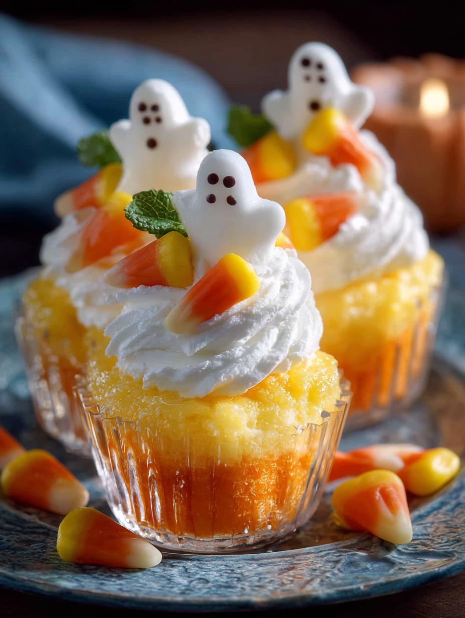 Halloween Candy Corn Mini Cheesecakes That Delight Everyone 5 Halloween Candy Corn Mini Cheesecakes That Delight Everyone - Halloween Candy Corn Mini - main visual representation