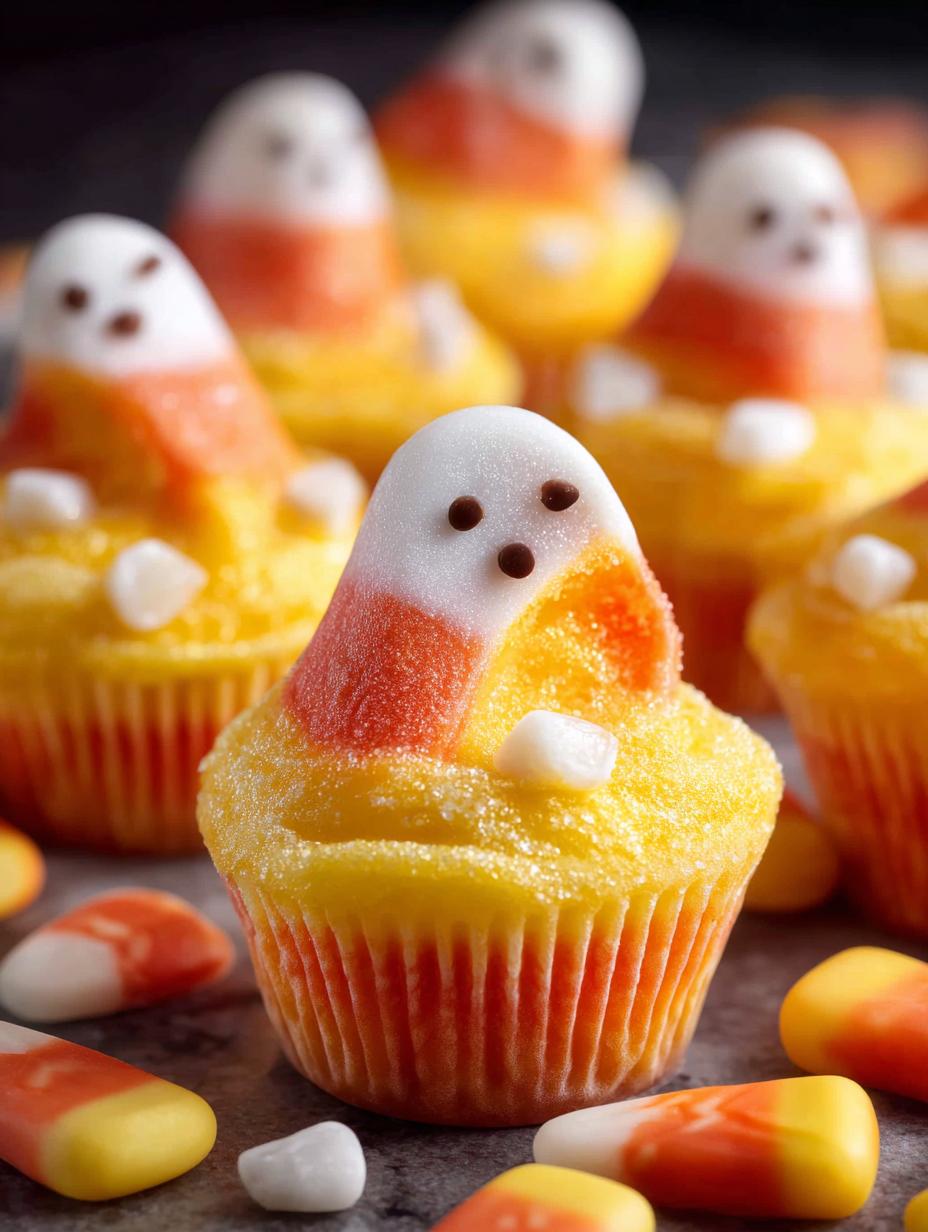 Halloween Candy Corn Mini Cheesecakes That Delight Everyone 6 Halloween Candy Corn Mini Cheesecakes That Delight Everyone - Halloween Candy Corn Mini - additional detail