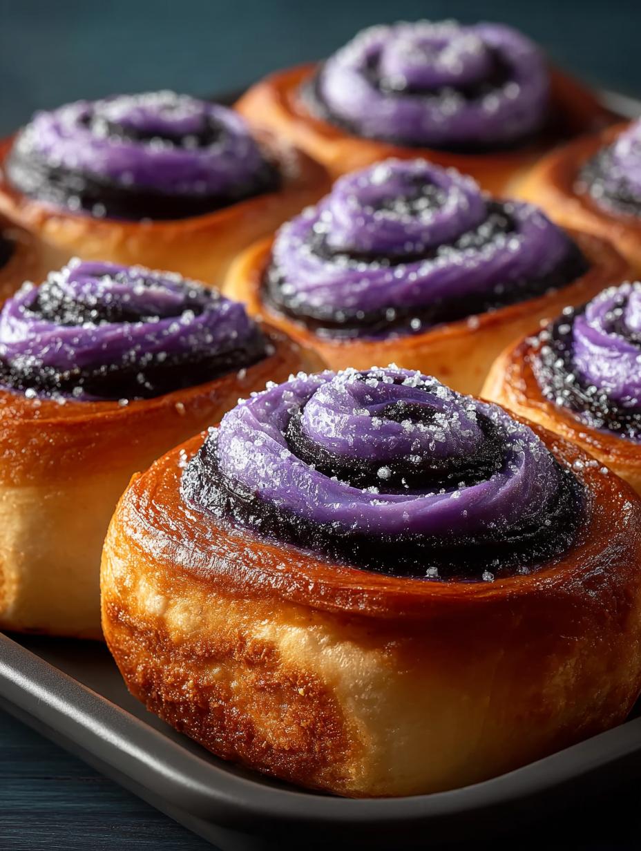 Delicious Halloween Cinnamon Rolls to Wow Your Guests - Halloween Cinnamon Rolls - additional detail