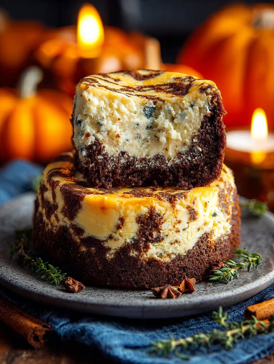 Halloween Cream Cheese Swirl Brownies: 5 Steps to Delight - Halloween Cream Cheese Swirl - additional detail
