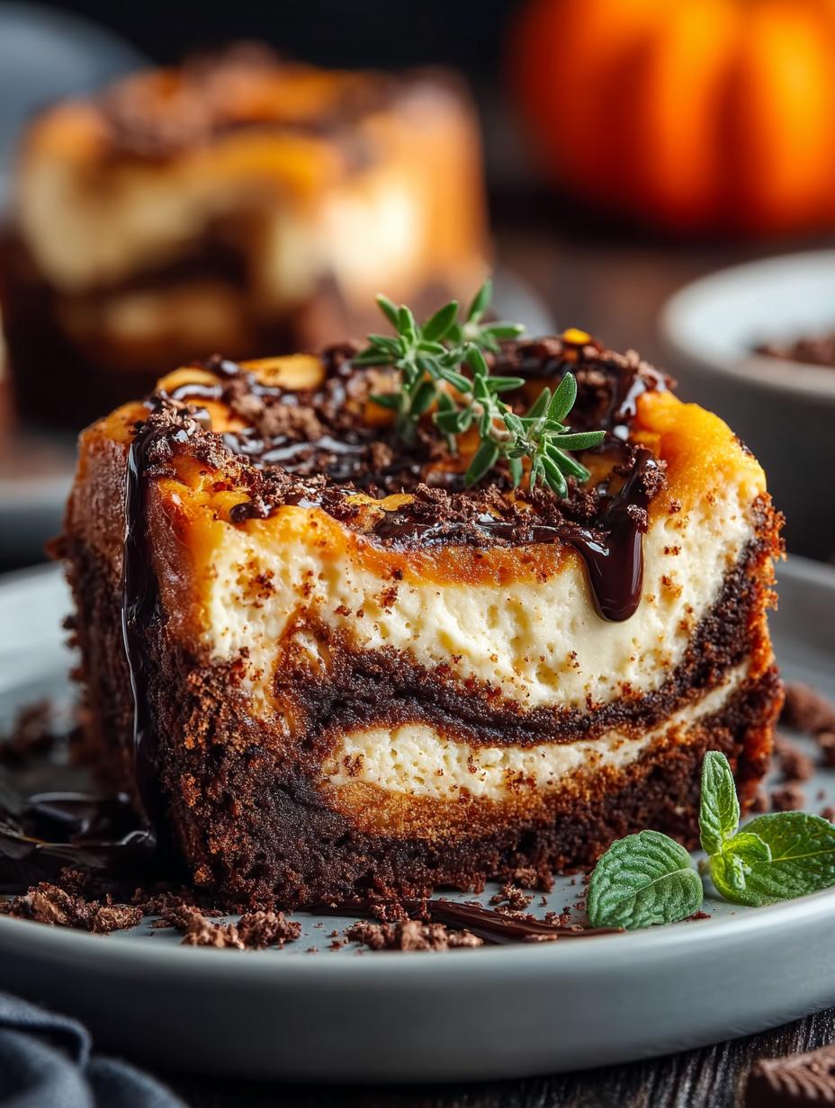 Halloween Cream Cheese Swirl