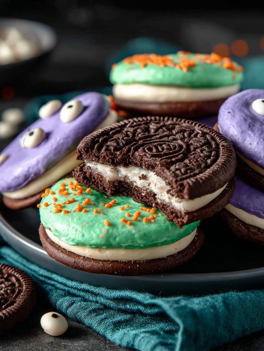 Colorful Halloween Oreo Treats for Spooky Celebrations - Halloween Oreo Treats - main visual representation