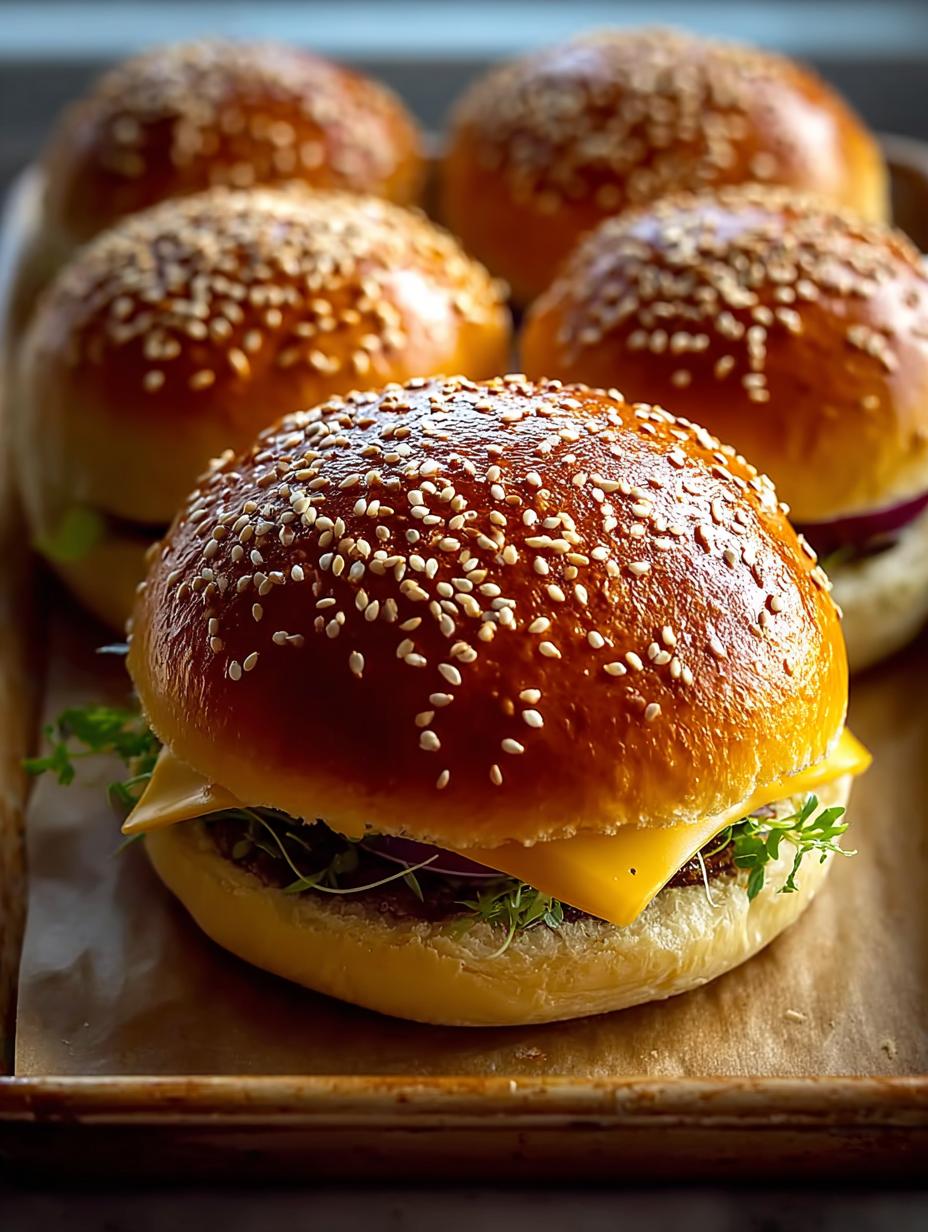 Delicious 40 Minute Hamburger Bun Recipe You Will Love - Hamburger Bun - main visual representation