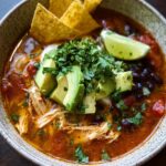 Healthy Chicken Tortilla Soup
