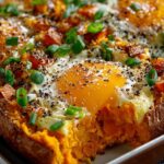 Healthy Sweet Potato Egg