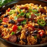 Hearty Black Beans Rice