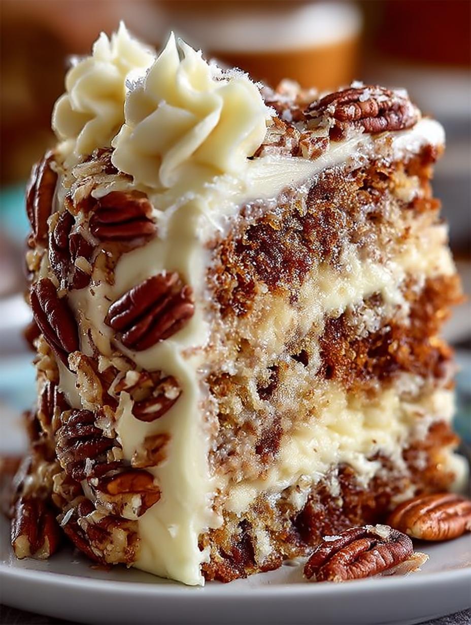 Heavenly Butter Pecan Layer