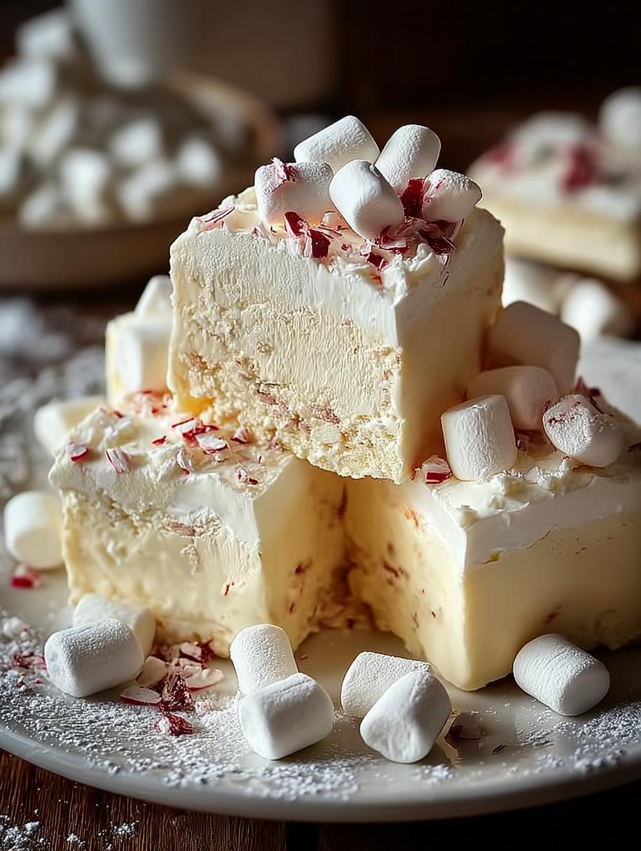 Holiday White Chocolate Marshmallow Fudge Delight 5 Holiday White Chocolate Marshmallow Fudge Delight - Holiday White Chocolate Marshmallow - main visual representation