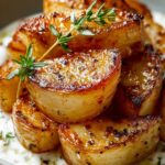 Honey Roasted Parsnips