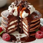 Hot Cocoa Pancakes