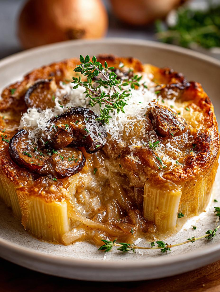 Indulge Creamy French Onion Pasta for Cozy Nights 5 Indulge Creamy French Onion Pasta for Cozy Nights - Indulge Creamy French Onion - main visual representation