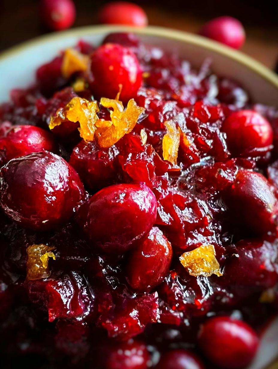 Irresistible Festive Cranberry Relish