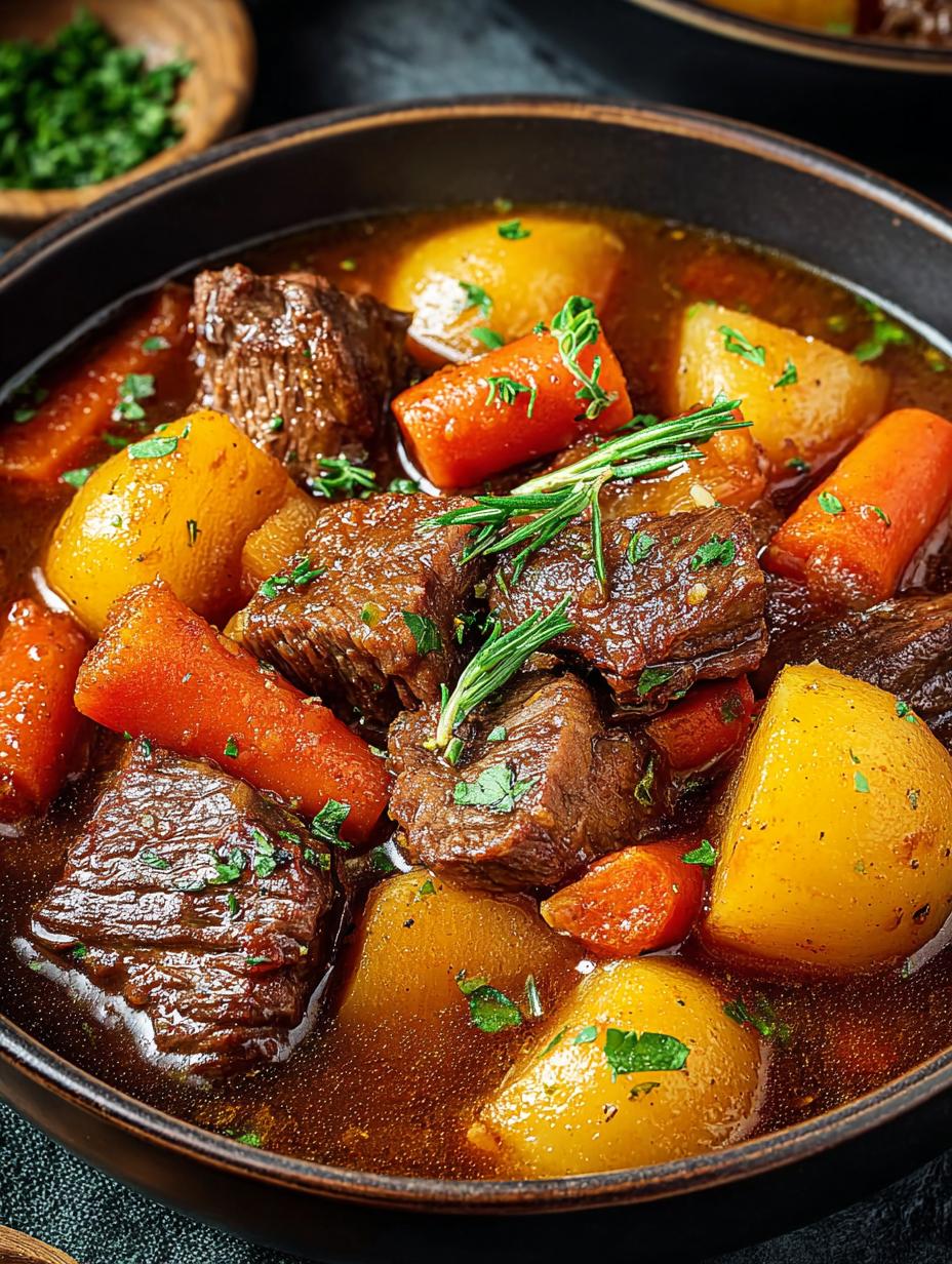 Irresistible Hearty Beef Stew