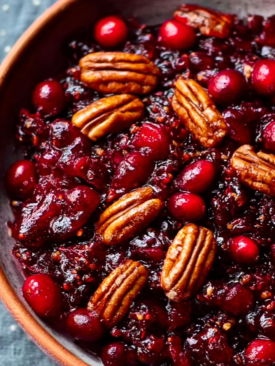 Irresistible Holiday Cranberry Pecan