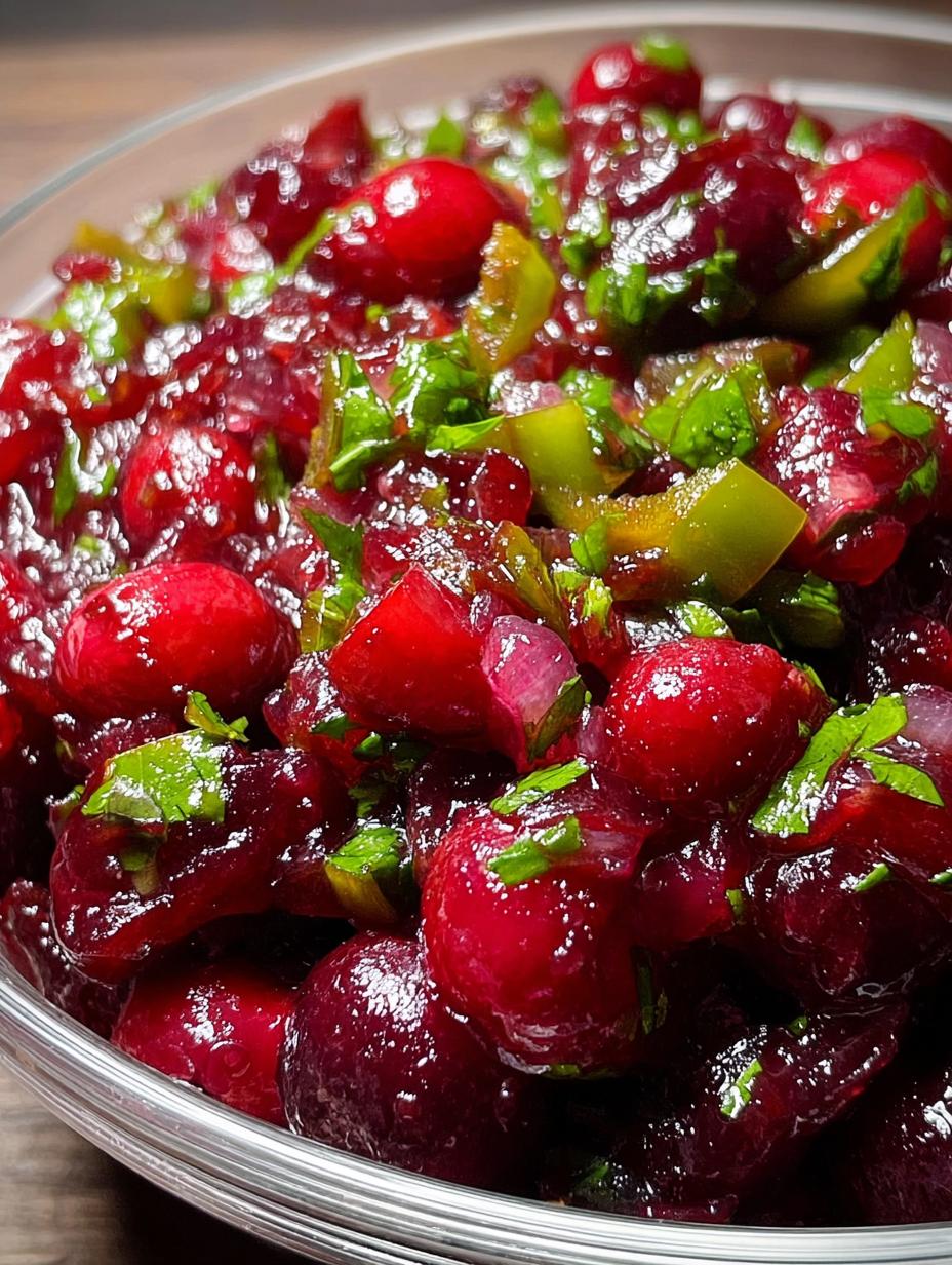 Irresistible Jalapeno Spiced Cranberry Delight - Irresistible Jalapeno Spiced Cranberry - additional detail