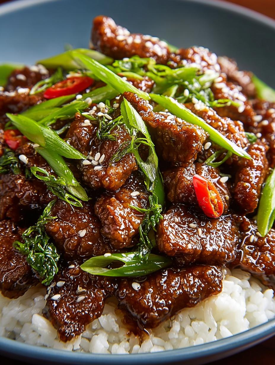 Irresistible Mongolian Beef Flavor: 7 Easy Cooking Secrets 5 Irresistible Mongolian Beef Flavor: 7 Easy Cooking Secrets - Irresistible Mongolian Beef Flavor - main visual representation