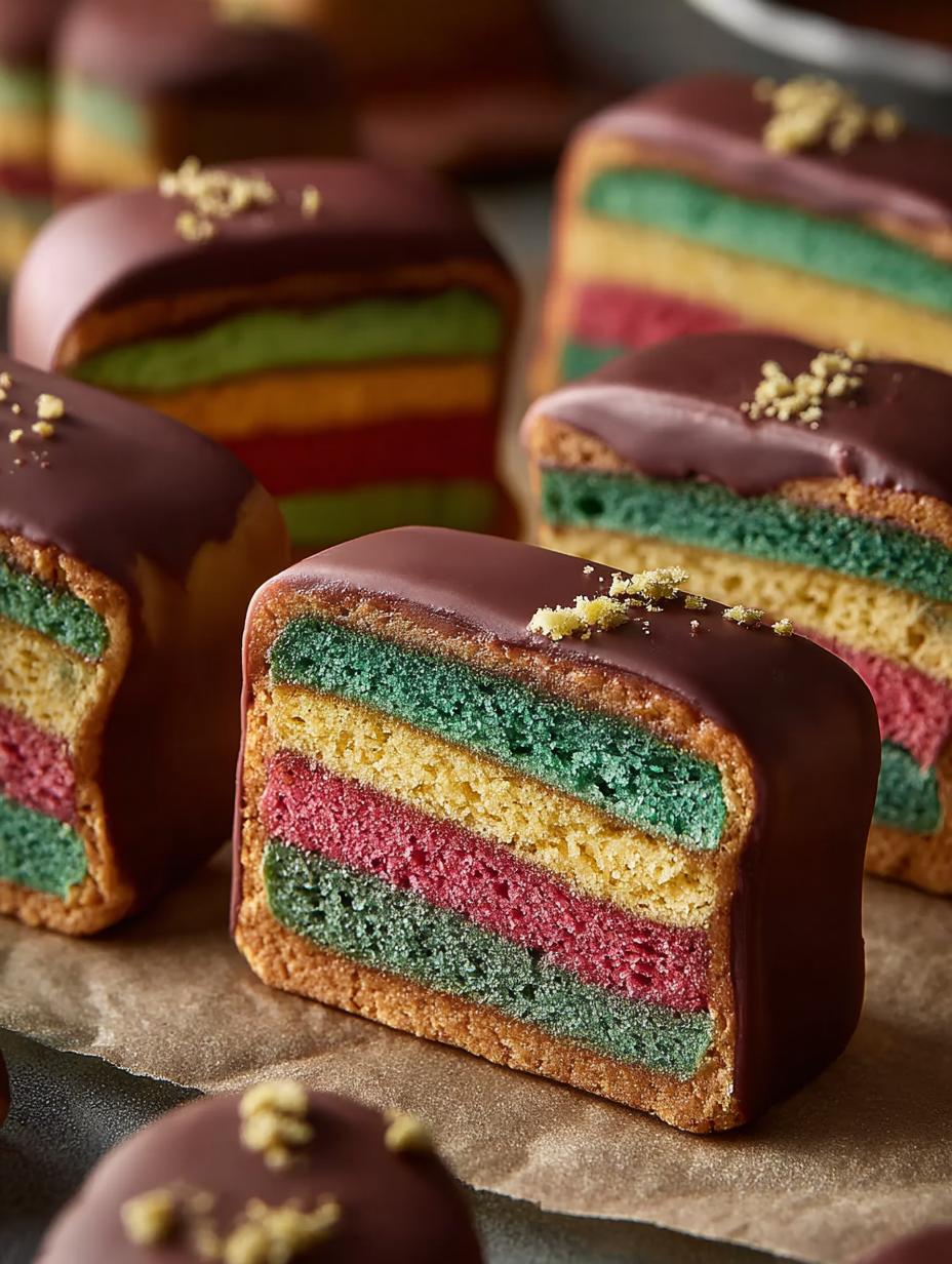 Italian Rainbow Cookies: 10 Layers of Deliciousness - Italian Rainbow Cookies - main visual representation
