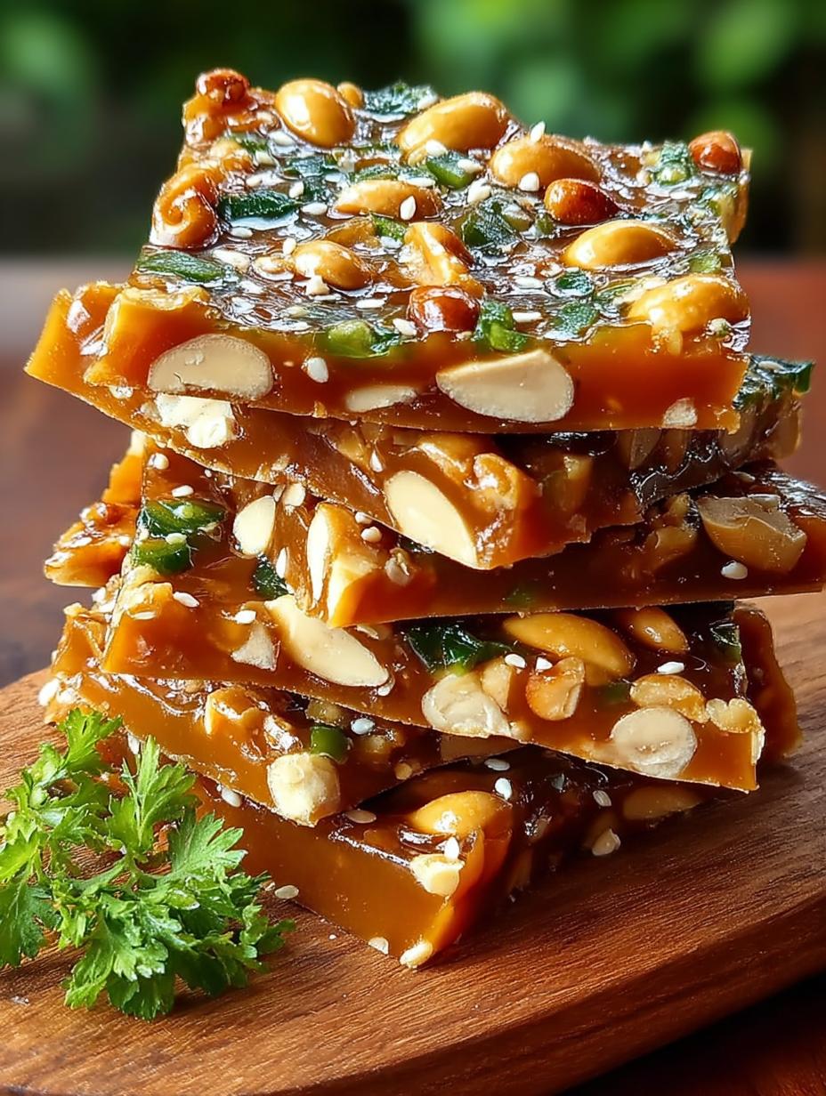 Jalapeno Peanut Brittle