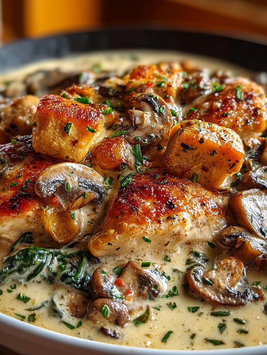 Keto Garlic Mushroom Chicken: 7 Deliciously Creamy Ways - Keto Garlic Mushroom Chicken - additional detail