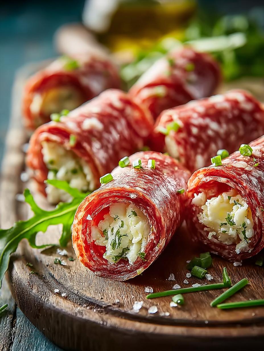 Keto Salami Roll Ups: 5-Minute Savory Snack Delight - Keto Salami Roll Ups - main visual representation