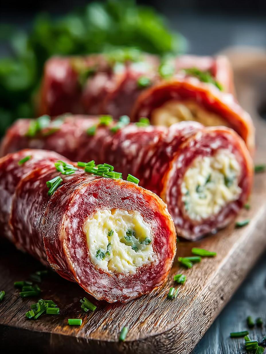 Keto Salami Roll Ups: 5-Minute Savory Snack Delight - Keto Salami Roll Ups - additional detail