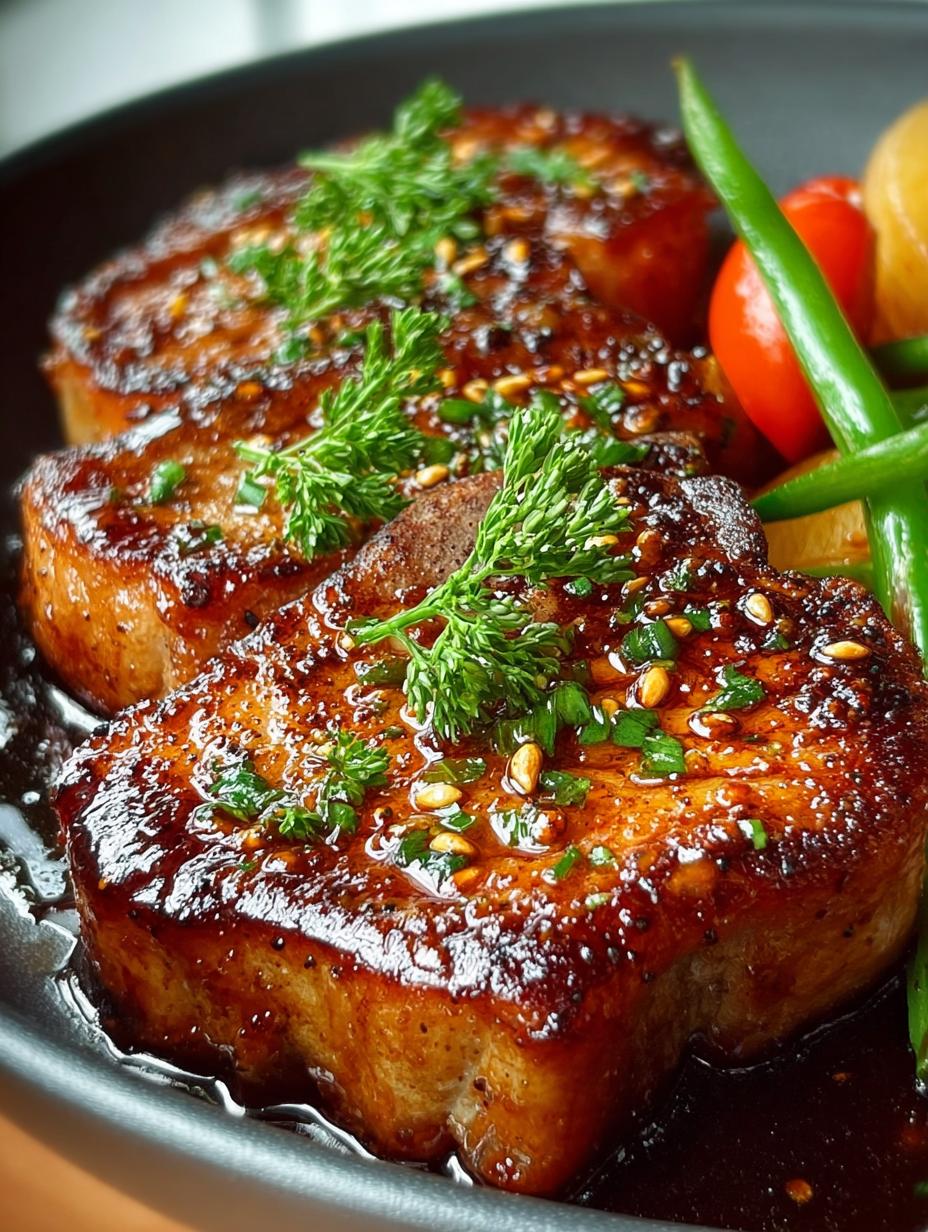 Korean Style Pork Chops