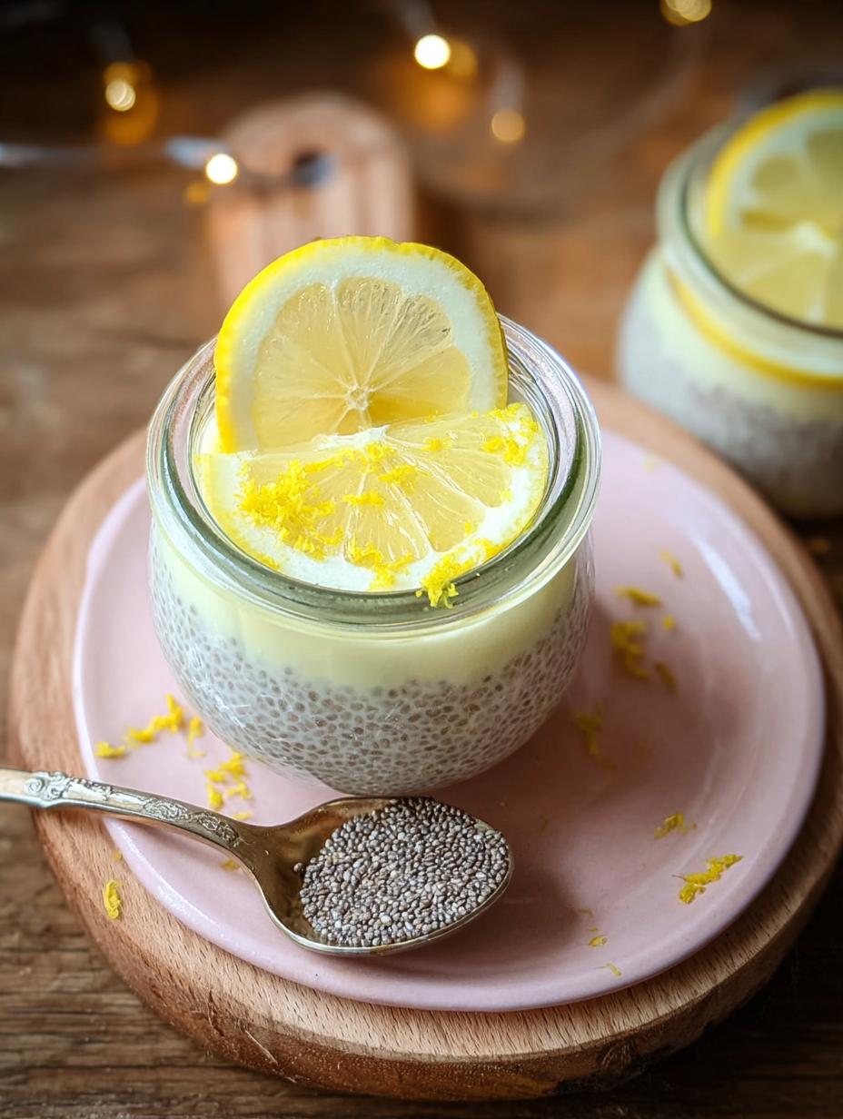 Amazing Lemon Cream Chia Pudding Bliss - Lemon Cream Chia Pudding - additional detail