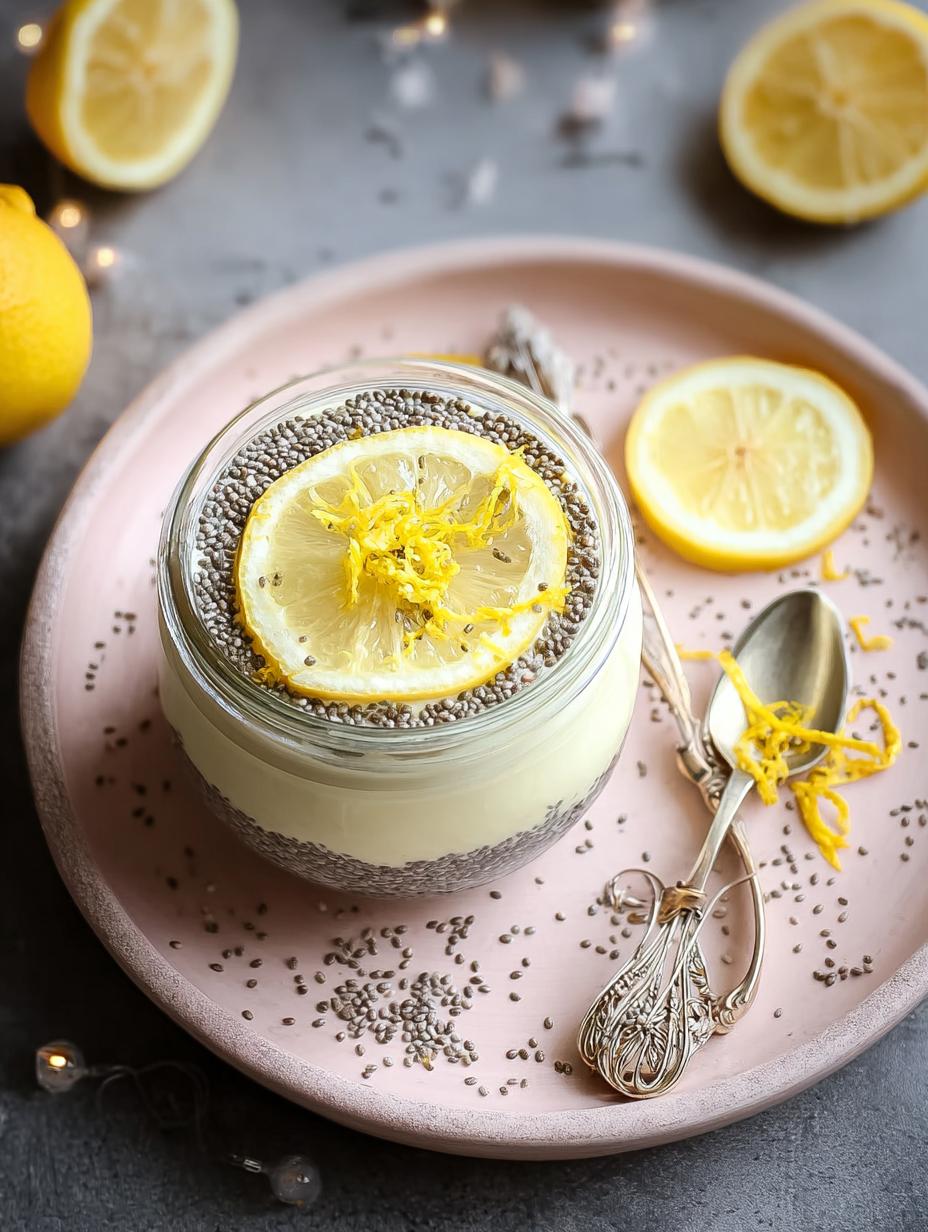 Amazing Lemon Cream Chia Pudding Bliss - Lemon Cream Chia Pudding - additional detail