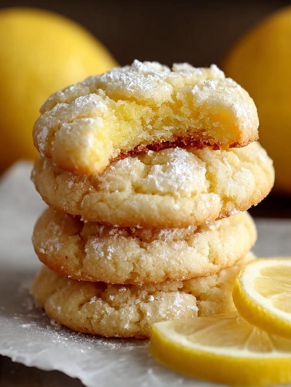 Lemon Gooey Butter Cookies: 7 Irresistible Secrets - Lemon Gooey Butter Cookies - additional detail