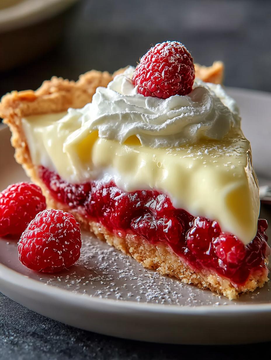 Lemon Raspberry Layered Pie: 8 Layers of Delight 5 Lemon Raspberry Layered Pie: 8 Layers of Delight - Lemon Raspberry Layered Pie - main visual representation