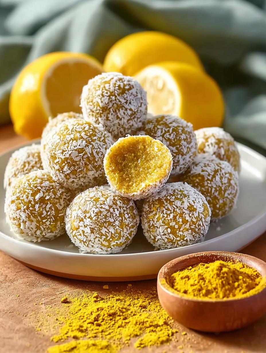 Delicious Lemon Turmeric Energy Balls for a Healthy Boost 6 Delicious Lemon Turmeric Energy Balls for a Healthy Boost - Lemon Turmeric Energy Balls - additional detail