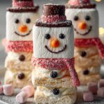 Marshmallow Snowman Stacker Treats