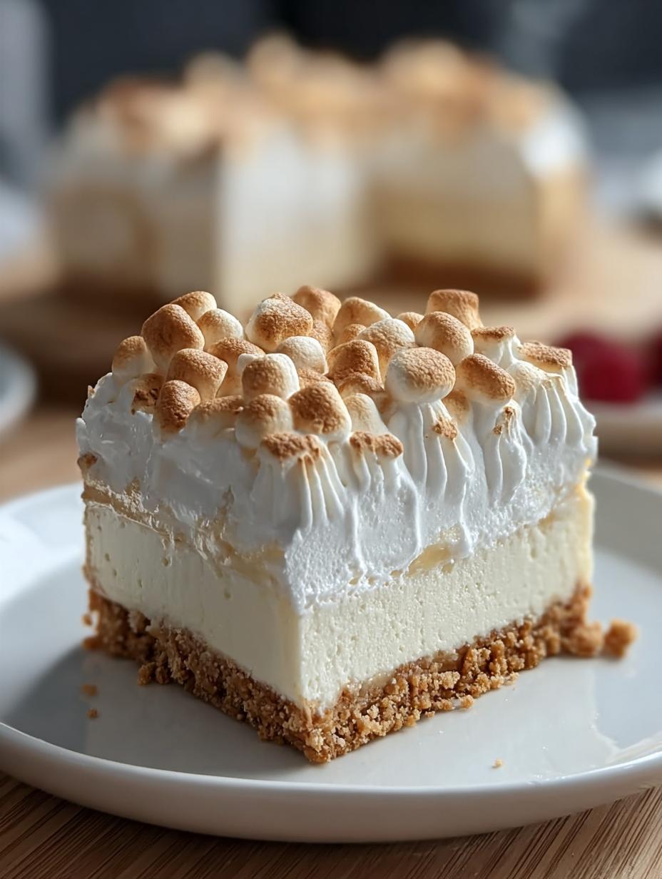 Marshmallow Whip Cheesecake Heaven: 1 Dreamy Bite - Marshmallow Whip Cheesecake Heaven - additional detail