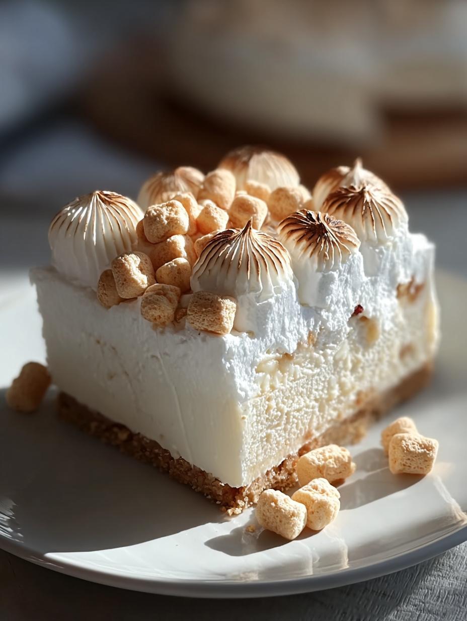 Marshmallow Whip Cheesecake Heaven