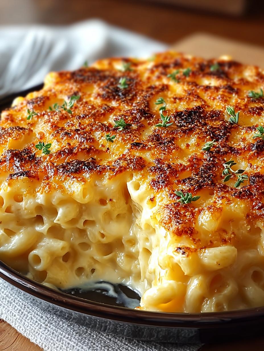 Mommas Creamy Macaroni Cheese