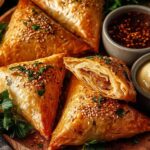 Moroccan Spiced Chicken Briouats