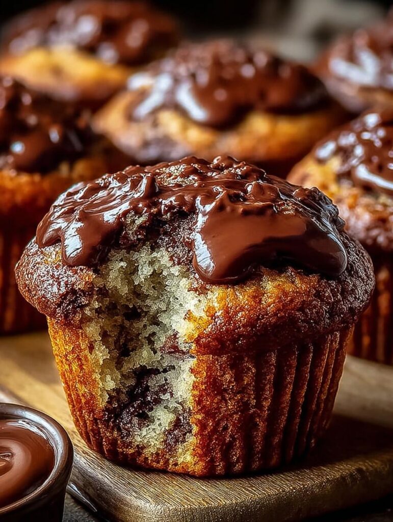 Nutella Banana Muffins