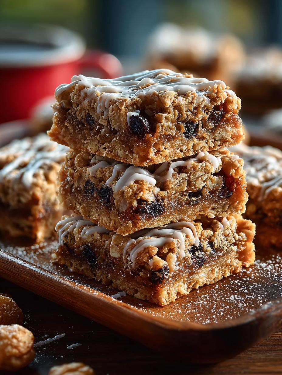 Oatmeal Raisin Cookie Bars: 12 Irresistible Soft Treats - Oatmeal Raisin Cookie Bars - additional detail