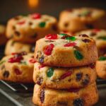 Old Fashioned Fruitcake Cookies